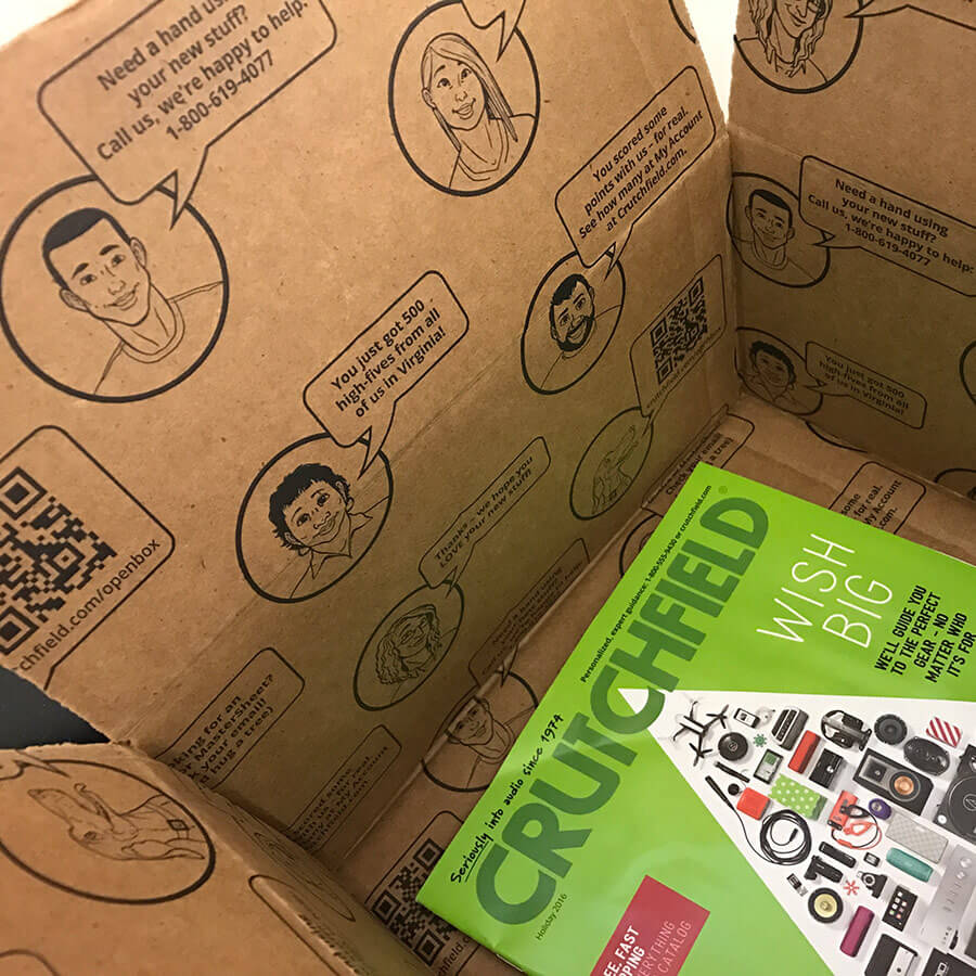 Shipping Carboard Box Assembled