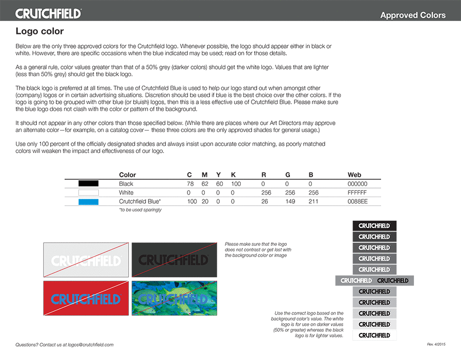 Crutchfield Style Guide
