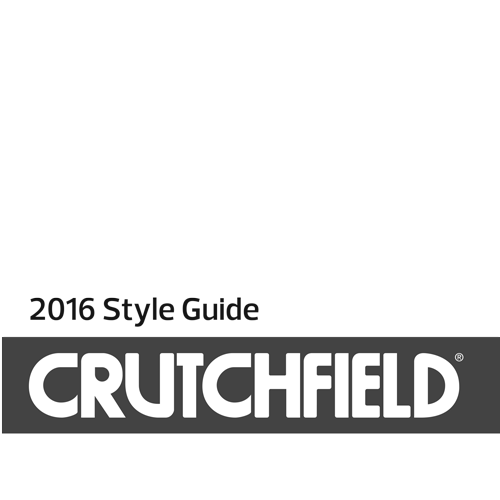 Crutchfield Style Guide