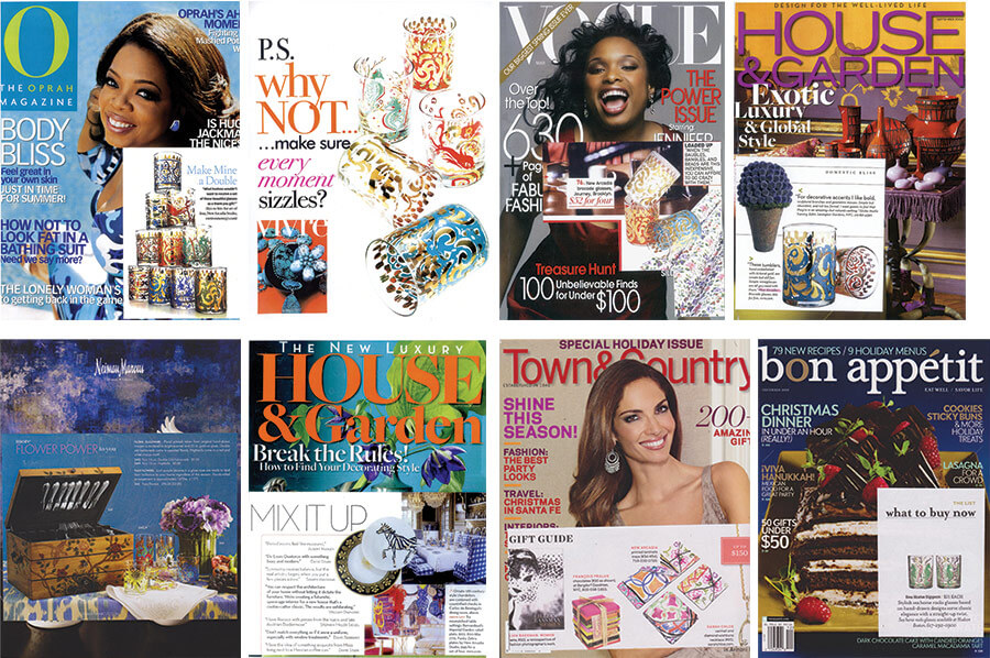 magazine and catalog features