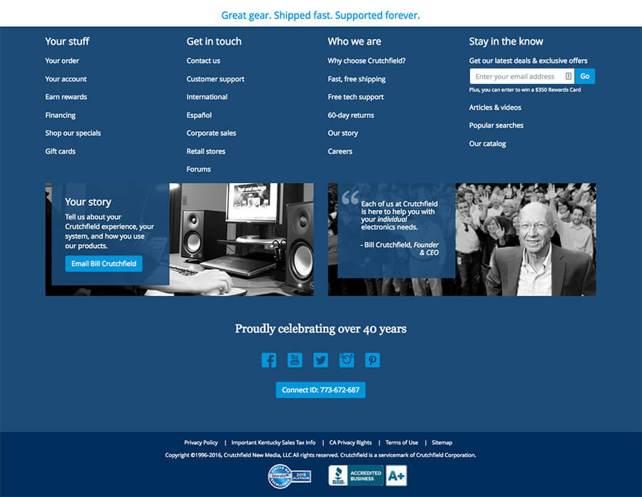 Site Footer - Before