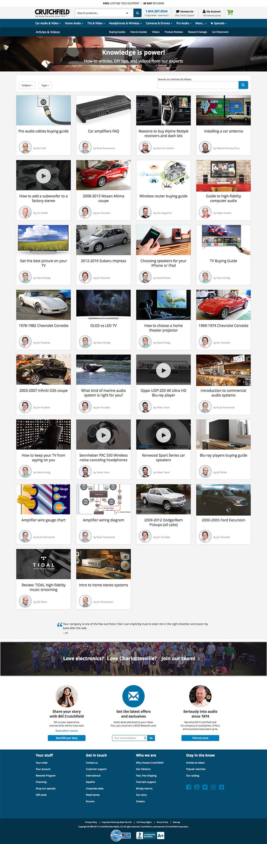 Learn Home full page