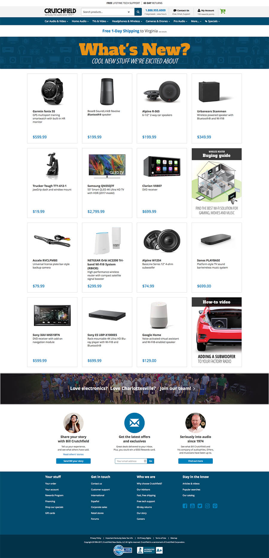 What's New full page